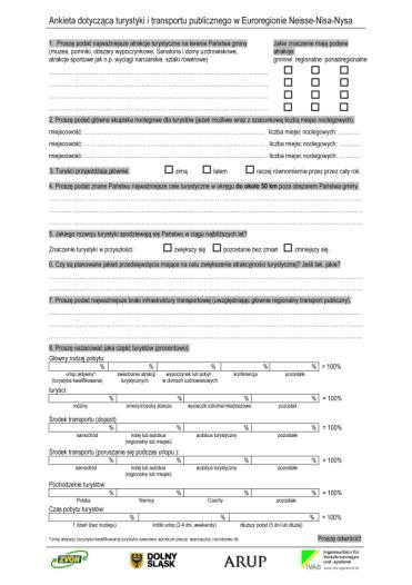 Ankieta wśród gmin / Kommunalrecherche Folie 17 Ogólnie 51 wysłanych ankiet (46 urzędów gminy + 5 fundacji turystycznych / społeczności LEADER Termin zwrotnego przesłania ankiet do dnia 4 maja 2012