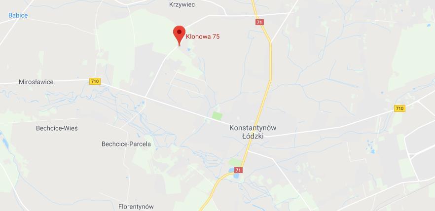 Ze wschodu na zachód biegnie przez miasto droga wojewódzka nr 710 z linią tramwajową (nr 43 i 43 bis), liniami autobusowymi i mikrobusowymi.