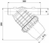 Filtracja Filtr dokładny RG 2 Filtr dokładny o zdolności filtracji do ok. 23 m 3 /h. W skład urządzenia wchodzi obudowa wykonana z PP, uszczelki z EPDM oraz wkład filtracyjny.