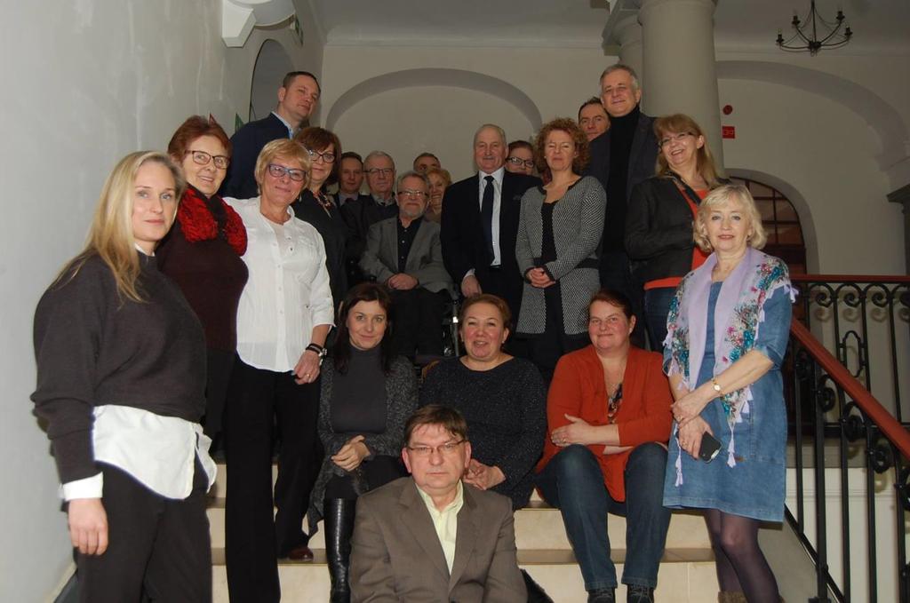 Spotkanie Rady z Marszałkiem Województwa, luty 2017 Realizacja programu (zadania były realizowane przez całą Radę oraz przez Prezydium Rady): Praca Rady: 1.