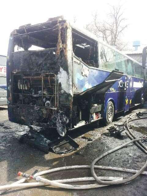 Spłonął autobus w bazie prywatnego przewoźnika W niedzielę, 3 kwietnia, około godz.