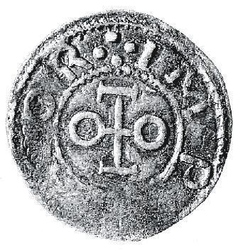 Ludwik IV Dziecię, 899 911, denar, Kolonia, Kluge 60 1 rv.; b.