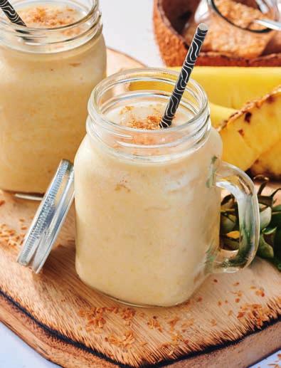 ananasa i banana pokroić w
