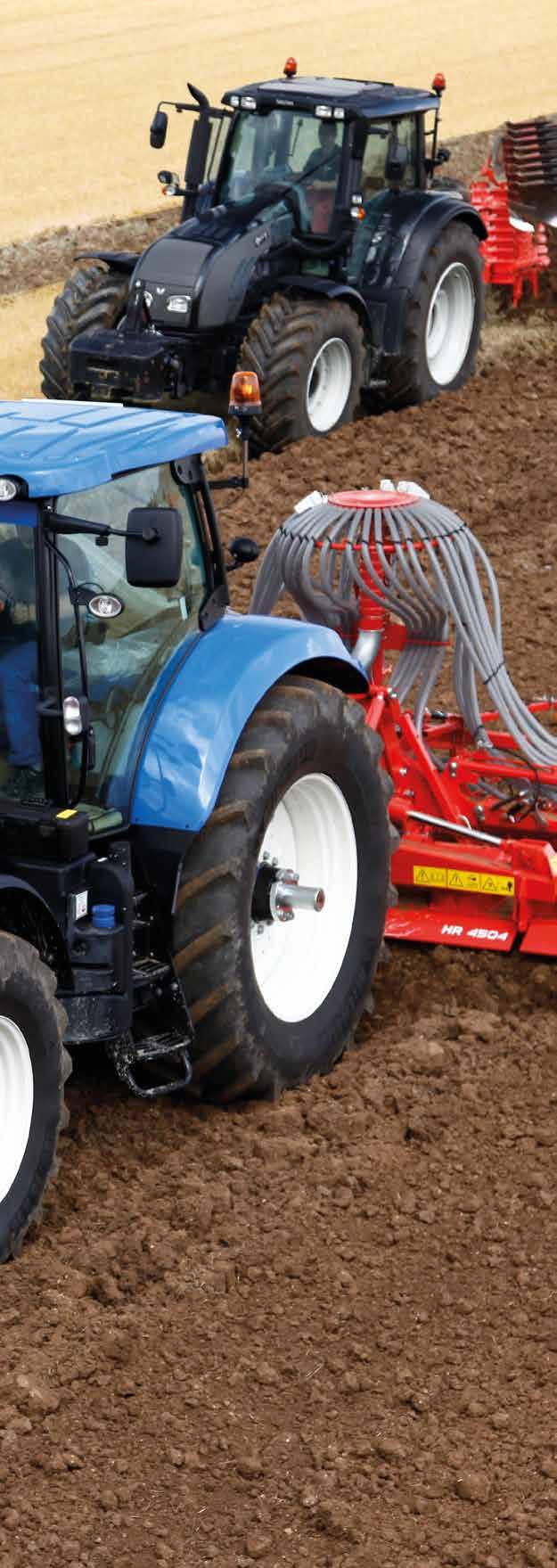 TF 1500 BTF BTFR VENTA CSC 6000 WSZECHSTRONNOŚĆ ZASTOSOWANIA I DUŻA WYDAJNOŚĆ ROBOCZA Zbiornik frontalny TF 1500 o dużej pojemności w zestawie z tylnym siewnikiem jest idealnym