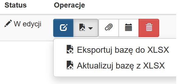 W przypadku gdy plik jest możliwy zarówno do