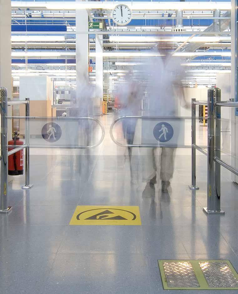 Wykładziny do pomieszczeń ESD i cleanroom Właściwie dobrana wykładzina podłogowa wzbogaca wnętrza, nadając im innowacyjny i estetyczny wygląd.