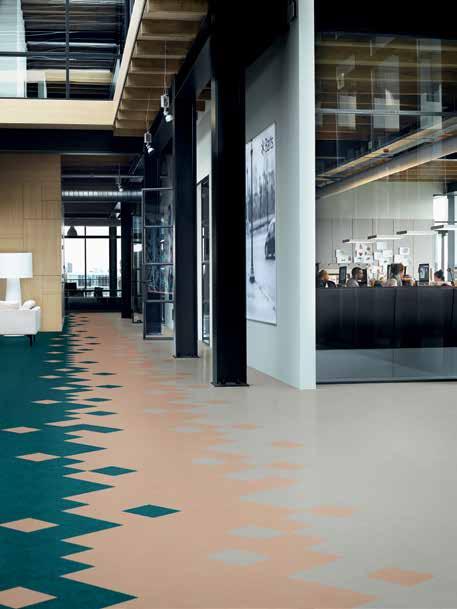 marmoleum modular Gra kolorów Marmoleum