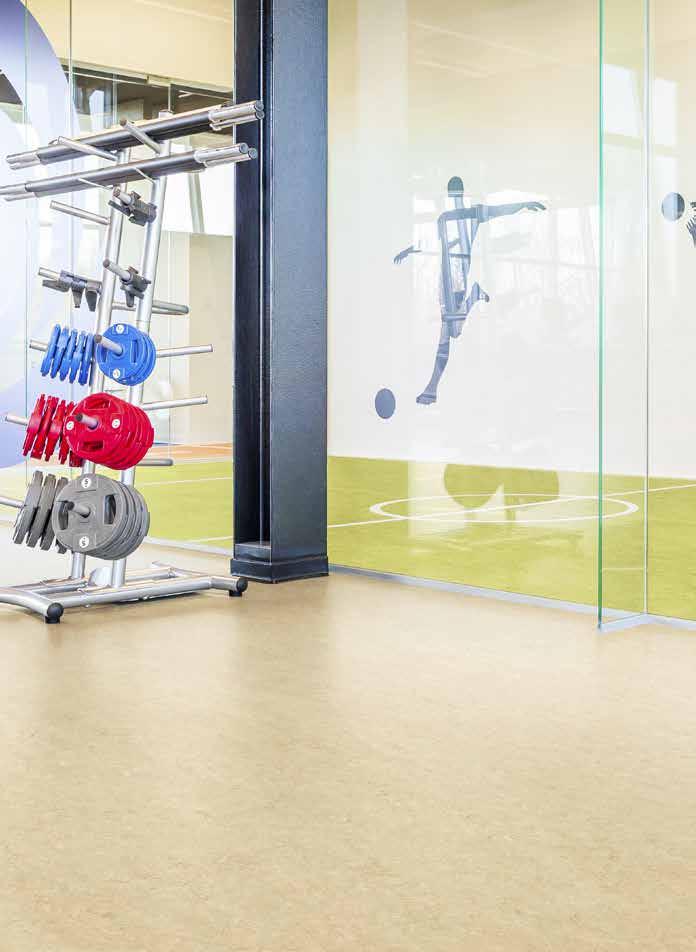 marmoleum sport 83120 + 83878 Kolory na zdjęciach mogą odbiegać od