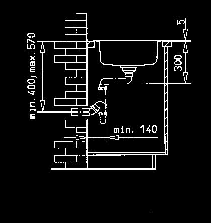 86) - komplet odpływowy z