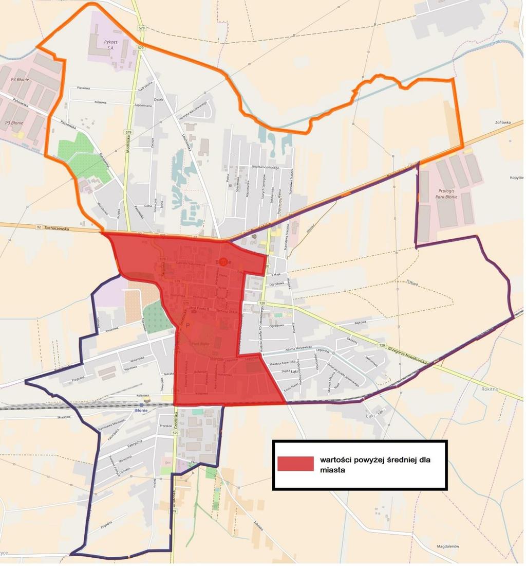 Rysunek 13 Mapa poglądowa - Wm_1 Liczba osób korzystających z pomocy społecznej z
