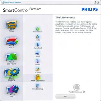 złodziei) z rozwijanego menu Plug-in (Dodatki Plug-in). Menu Options>Input (Opcje>Wejście) - Będzie aktywne wyłącznie po wybraniu Input (Wejście) z menu rozwijanego Options (Opcje).