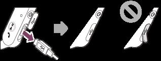 Ładowanie zestawu nagłownego Zestaw nagłowny zawiera akumulator litowo-jonowy. Naładuj zestaw nagłowny, używając dostarczonego kabla micro- USB. 1 Otwórz pokrywę portu mikro-usb.