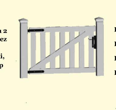 940,00 974,00 1025,00 Płot Balustradowo- farmerski XX FS-300-170-066