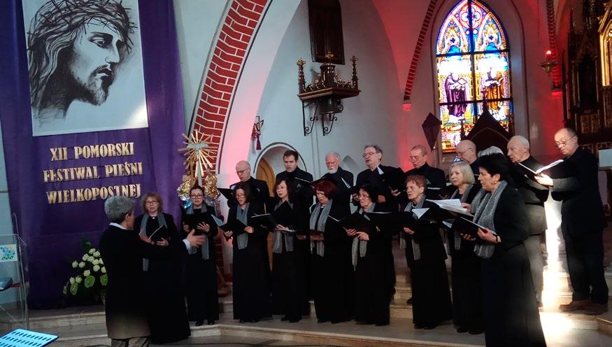 Mikołaj Gomółka Nieście chwałę mocarze Panu mocniejszemu (Ps. XXIX) 2. Tadeusz Jarzęcki Suita guralska 3. Marian Sawa Gloria 4.
