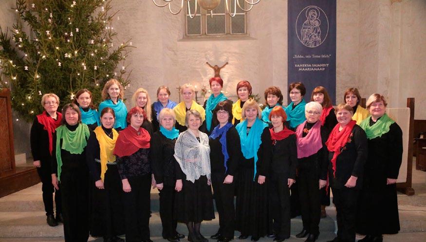 KATEGORIA F Bez udziału w konkursie CATEGORY F Without comeptition singing KAASIKE (Haapsalu, Estonia) Dyrygent / conductor: Sirje Kaasik 1.