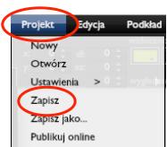 ogr i aby móc korzystać z plików trójwymiarowych konieczne jest, aby projekt był zapisany w formacie z rozszerzeniem programowym. Zalecane jest nadawanie nazwy plikowi nie używając polskich liter.