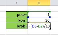 Adresowanie komórek Adresowanie względne do komórki w formule