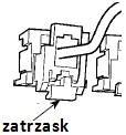 M90175800A0 zamienić złączkę zmiany napięcia znajdującą się na płytce obwodów drukowanych na złączkę dla 200V połączyć pokarbowaną końcówkę przewodu wejścia prądu zmiennego z wtyczką zasilającą: jak