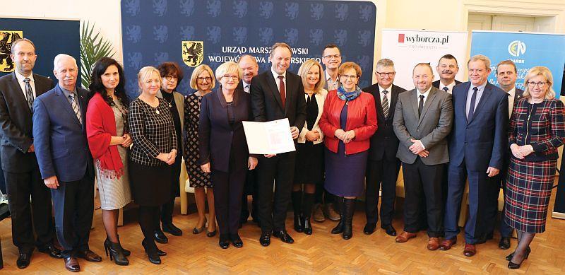 Podpisano list intencyjny o współpracy w obszarze edukacji z Samorządem Województwa Pomorskiego 16 listopada br.