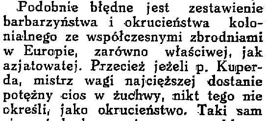 nie proponuje żadnego tekstu istotności, zakradł się chyba błąd. Jak mniemamy, ten fragment powinien chyba brzmieć: Autorka nie rozwija swojej uwagi [ ], tzn. nie proponuje żadnego testu istotności.
