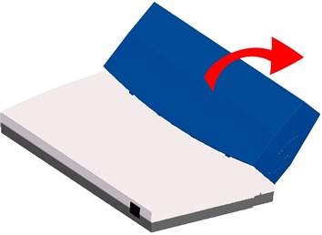 Podłączanie panelu ACP Jeśli korzystasz z panelu ACP: Zobacz Podłączanie panelu ACP do audiometru MADSEN Astera² 7 oraz Podłączanie panelu ACP do
