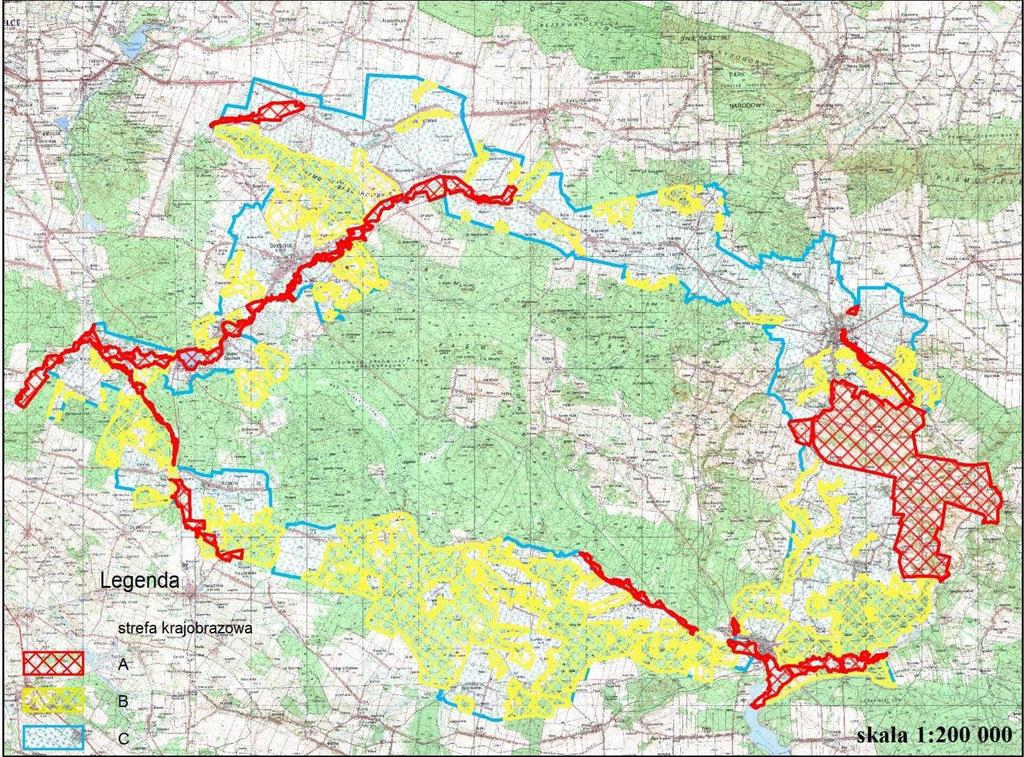 Program Rewitalizacji Gminy Pierzchnica na lata 2016-2023 zasobność elementów przyrodniczych, atrakcyjność geomorfologiczną, hydrologiczną, kulturową i turystyczną, wyznaczono obszary o