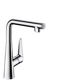 hansgrohe Armatura kuchenna 39 Linia 51 c h r o m -000 s t a l o w y -800 213 M5116 -H200 Jednouchwytowa bateria kuchenna 200 z wyciąganą wylewką, dwa