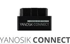 YANOSIK CONNECT to minikomputer pokładowy, który umożliwia szybką i prostą w obsłudze diagnostykę wstępną pojazdu, z dostępem do danych historycznych. Urządzenie wpina się do gniazda OBD II w aucie.