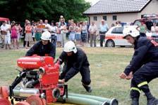 miejsce - OSP Słupno - 126,69 pkt Drużyny dorosłe męskie: 1.