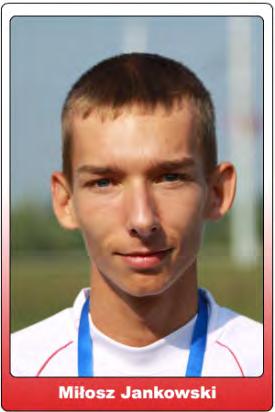 VIII. DWÓJKA PODWÓJNA WAGI LEKKIEJ MĘŻCZYZN LM2x Nazwisko i imię Wiek Klub Jankowski Miłosz 24 lata AZS AWFiS Gdańsk Mikołajczewski Artur 24 lata Gopło Kruszwica Trenerzy klubowi: Piotr Buliński AZS
