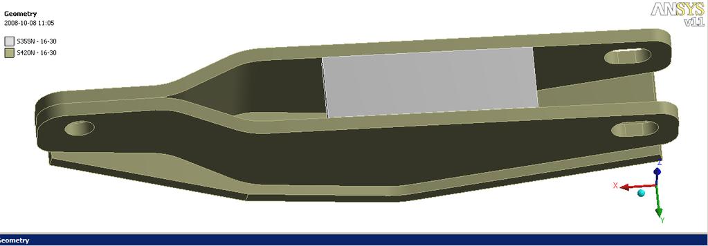 M. Polak - Micewicz, Ansys- narzędziem do wspomagania projektowania obudów ścianowych w Fabryce Fazos S.A. 4.2.