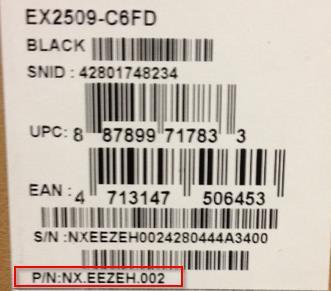 4G / W10HGML NH.Q2BEP.003 G3-572-72PX / CI77700HQ / 8G / 1T / GTX1060 / W10HGML NH.Q2CEP.