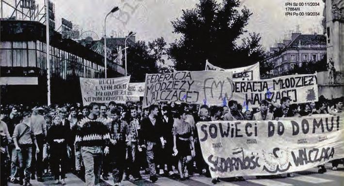 16 CZERWCA 2017 SOLIDARNOŚĆ WALCZĄCA 35. ROCZNICA POWSTANIA 13 { Szczecin Operacja SB wszczęta w 1990 r.