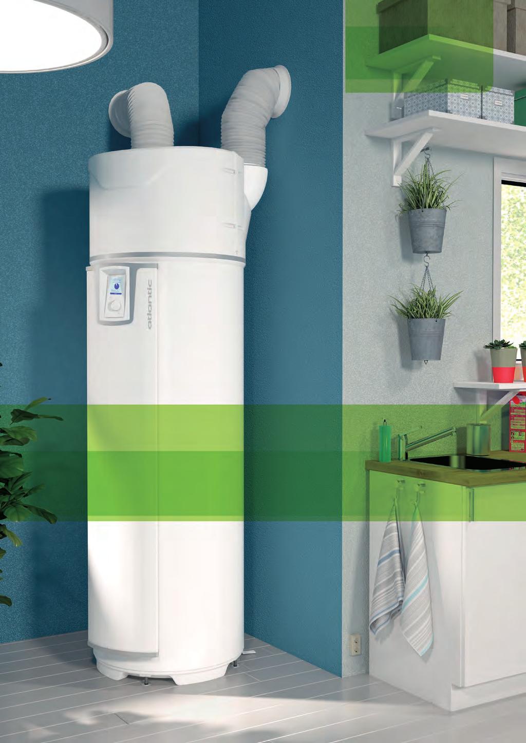ErP READY A KLASA ENERGETYCZNA TERMODYNAMICZNY OGRZEWACZ WODY EXPLORER