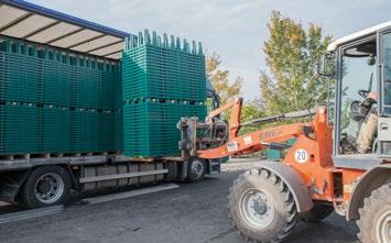 5. Skrzynki rozsączające Rigofill ST 5.1 Transport i składowanie Bloki Rigofill ST dostarczane są w stosach na paletach (podstawa 1,60 m x 0,80 m).