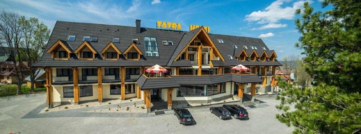 50 m W GÓRCH NSZ NSZ W GÓRCH ZKOPNE DOLIN IŁEGO ZKOPNE HOTEL TTR POŁOŻENIE: Zaciszna część kurortu, u wylotu Doliny iałego.