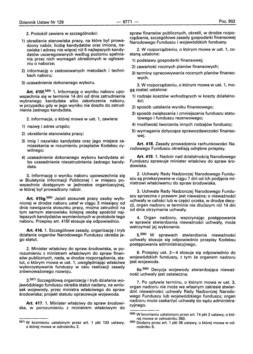 Dziennik Ustaw Nr 129-6771- Poz.902 2.
