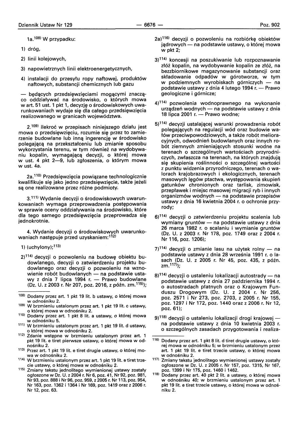 Oziennik Ustaw Nr 129-6676- Poz.902 1a.