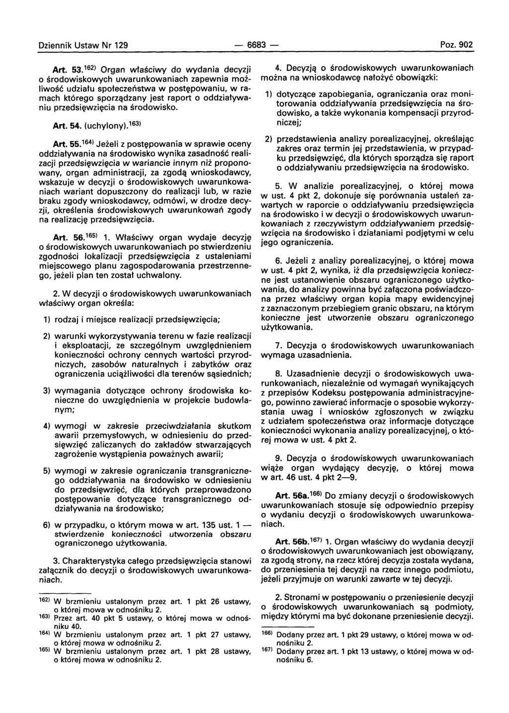 Dziennik Ustaw Nr 129-6683- Poz.902 Art. 53.