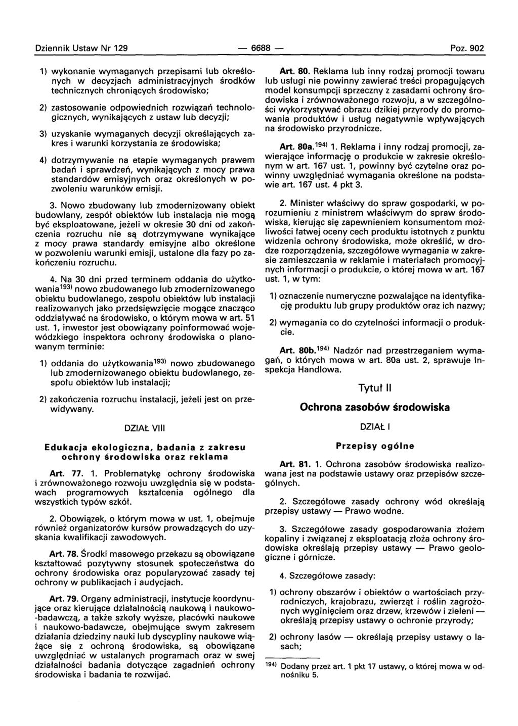 Dziennik Ustaw Nr 129-6688- Poz.