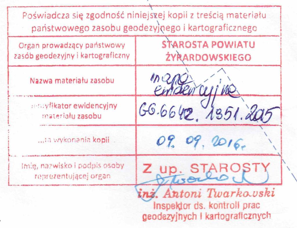 0 ZWYMIAROWANIE PODANE W METRACH STREFA OCHRONNA OD NAPOWIETRZNYCH LINII ELEKTROENERGETYCZNYCH WYRYS ZE STUDIUM