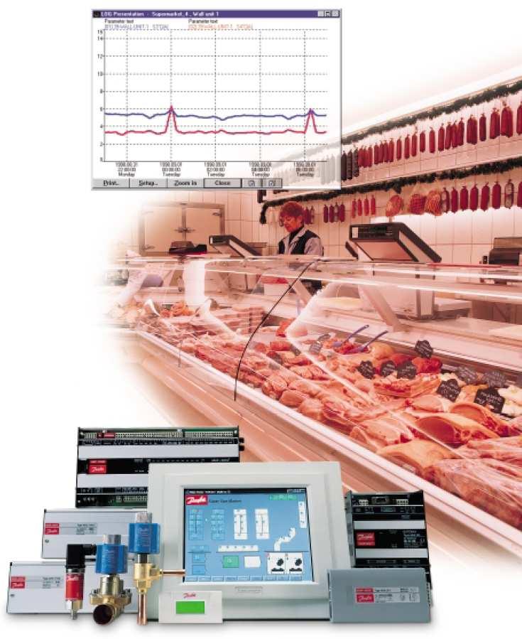 System ADAP-KOOL firmy Danfoss 1. Wstęp Zagadnienie monitoringu instalacji chłodniczych cieszy się coraz szerszym zainteresowaniem.