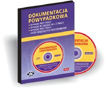 WYPADKI PRZY PRACY Dokumentacja powypadkowa na CD wypadki przy pracy; wypadki w drodze do i z pracy; wypadki przy pracy osób niebędących pracownikami (format MS Word) cena 150,00 zł + 23% VAT symbol