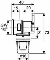 1/2 GW TCLKL1615 10 Szt. 80 Szt.