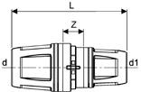 20 Szt. 59,00 27,7 mm 120,3 mm 40,0 mm 32,0 mm ø50 x 40 mm TCLRS5040 1 Szt. 8 Szt. 89,00 27,7 mm 122,3 mm 50,0 mm 40,0 mm Kolano 90 Z L d ø16 x 16 mm TCLKS16 10 Szt. 100 Szt.