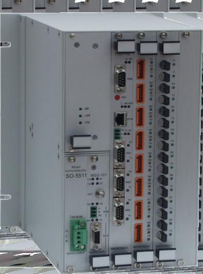 Zastosowaie rejestratorów AMS Pomiar temperatury Retrasmisja ON LINE Modem Liczik MARK-V Termial Licziki z wyj. cyfrowymi, p.