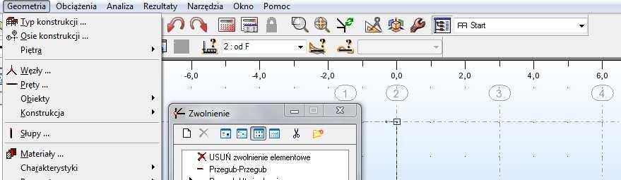 5. Rysowanie układu podstawowego - 1.