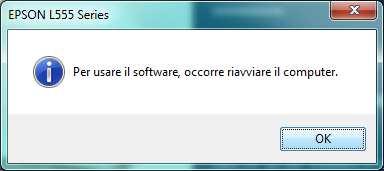 Cliccare ok e riavviare il pc