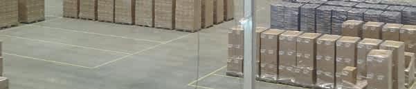Centrum logistyczne ma powierzchnię około 50 000 m² oraz dysponuje ponad 3800 m² powierzchni na półpiętrze i około 1300