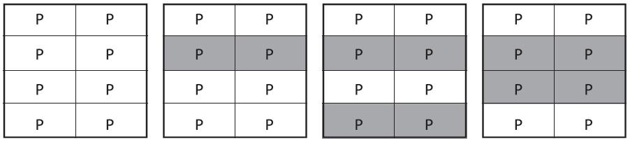 3. FRONTY KOMBINOWANE (dostępne w pakiecie 2 sztuk) a) Fronty